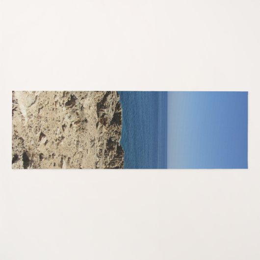 Middellandse-Zeelandschap Yogamat (Voorkant (horizontaal))