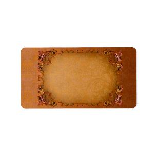 Middellange zomerbrocade horizontaal Apothecair la Etiket