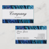 Middelste band (rand) - Script - Bead Braids Visitekaartje (Voorkant / Achterkant)