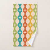 Middelste centraalrek in het ogeenpatroon bad handdoek (Handdoek)