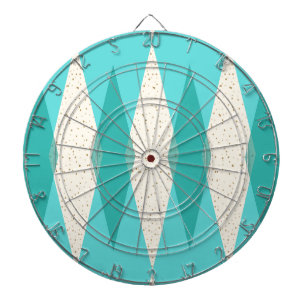 Middelste eeuw Modern Argyle Dart Board Dartbord