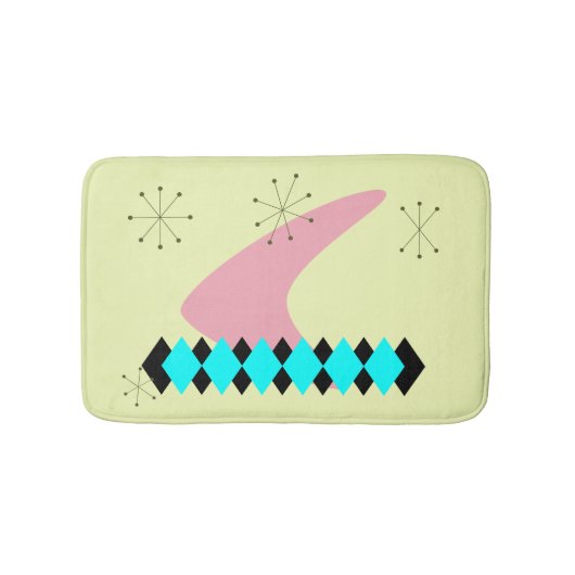 Middelste eeuw Modern Badmat (Voorkant)