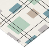 Middelste eeuw Modern Geometric 2 Korte Tafelloper (Hoek)