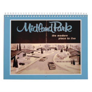 Middelste eeuw Modern Kalender