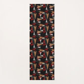 Middelste eeuw Modern | Katoompijlen en -stoten Yogamat (Voorkant)