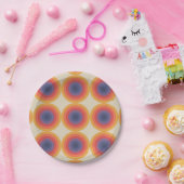 Middelste eeuw Modern Papieren Bordje (Feest)