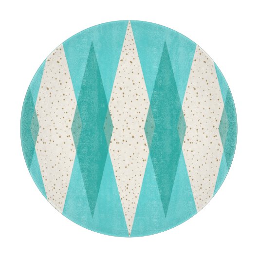 Middelste eeuw Modern snijvlak voor Argyle Snijplank (Voorkant)