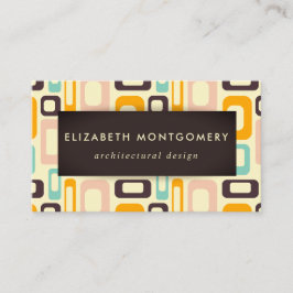 Middelste eeuw Modern Visitekaartje