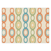 Middelste eeuw Moderne keten verbindt kleurrijk Tafelkleed (Voorkant (Horizontaal))