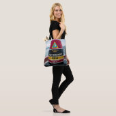 Middelste punt over de Canvas tas (Op model)