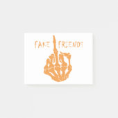 Middelvinger Fake Friends Post-it® Notes (Voorkant)