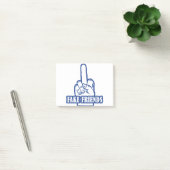 Middelvinger Fake Friends Post-it® Notes (Kantoor)