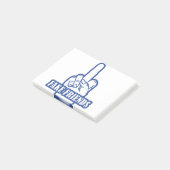 Middelvinger Fake Friends Post-it® Notes (Schuin)