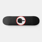 middelvinger skateboard (Horizontaal)