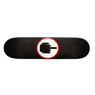 middelvinger skateboard