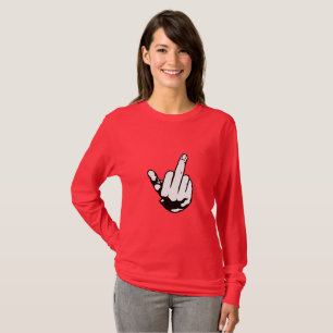 middelvinger t-shirt