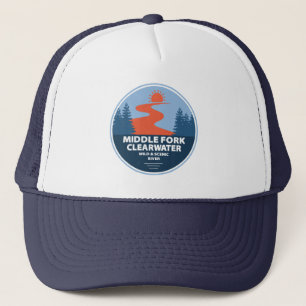 Middelvork Clearwater Wilde en Schilderachtig rivi Trucker Pet
