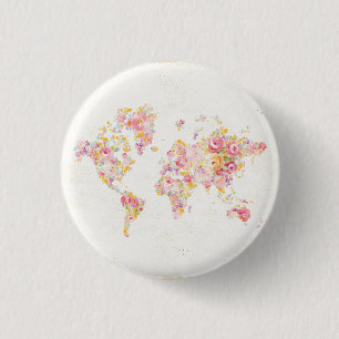 Middelzomerwereld Ronde Button 3,2 Cm