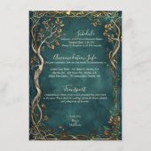 Midden-aarde Majesteit Bruiloft Behuizing Kaart (Voorkant)