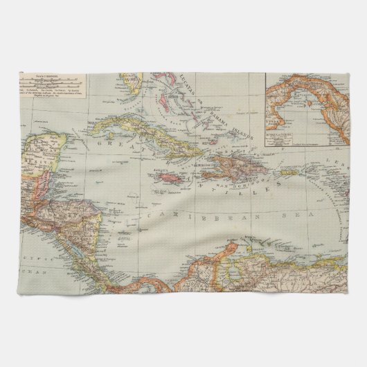 Midden-Amerika 2 Theedoek (Horizontaal)