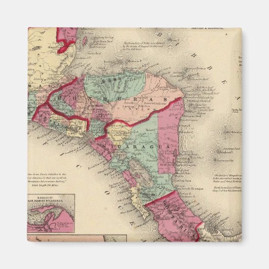 Midden-Amerika 6 Magneet (Voorkant)