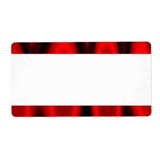 Midden-band - Zaal vlam Etiket (Voorkant)