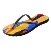 Midden-Centraal Abstract Teenslippers (Schuin)