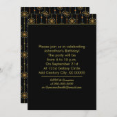 Midden-century Starburst Stripe Custom Colours SVG Kaart (Voorkant / Achterkant)