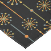 Midden-century Starburst Stripe Custom Colours SVG Tafelkleed (Gekanteld)