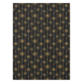Midden-century Starburst Stripe Custom Colours SVG Tafelkleed (Voorkant)