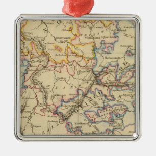 Midden-Duitsland Metalen Ornament