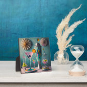 Midden eeuw Atomic Futuristic Cocktail Time Fotoplaat (Insitu)