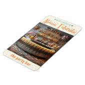 Midden-eeuw Atomic Futuristic Party Bar Magneet (Linkerzijde)