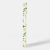 Midden-Eeuw Atoomkatten met Retro Starbursts Case-Mate iPhone Case (Achterkant / Rechts)
