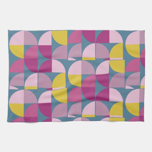 Midden eeuw Boho Design Theedoek (Horizontaal)