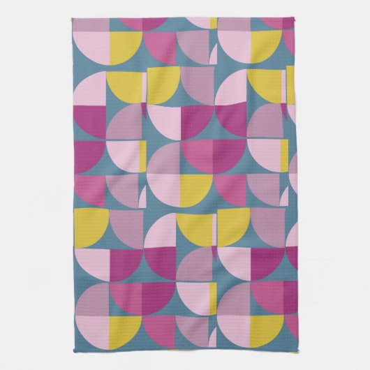 Midden eeuw Boho Design Theedoek (Verticaal)