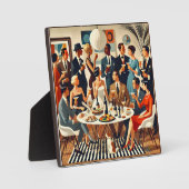 Midden eeuw De moderne Martini intellectuelen Fotoplaat (Voorkant)