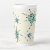 Midden eeuw Franciscaanse Starburst 5 Latte Mok (Voorkant)