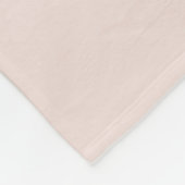 Midden eeuw Modern 08 Arch Blush Roze Fleece Deken (Hoek)