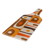 Midden-Eeuw Modern Abstract Piquet 70s Pattern Snijplank (Hoek)