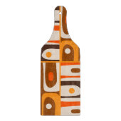 Midden-Eeuw Modern Abstract Piquet 70s Pattern Snijplank (Voorkant)