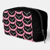 Midden-Eeuw Modern Atomic Cat Pattern Toilettasje (Rechterhoek)