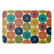 Midden eeuw Modern Atomic Future Retro Patroon