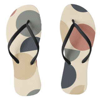 Midden Eeuw Modern Houtskool Zalm Teenslippers