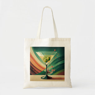 Midden Eeuw Modern Martini Reis Kathedraal Uitzich Tote Bag