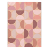 Midden eeuw modern patroon Peach Fuzz Tafelkleed (Voorkant)