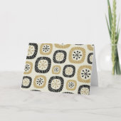 Midden Eeuw Modern Sterrenstelsel Patroon Kaart (Voorkant)