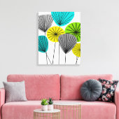 Midden-eeuw Modern Verpakt Canvas Seed Pods 2 (Insitu (Woonkamer))