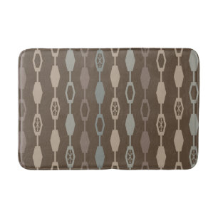 Midden eeuw moderne ketens aarde tonen badmat