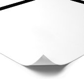 Midden eeuw moderne kunstprint poster (Hoek)